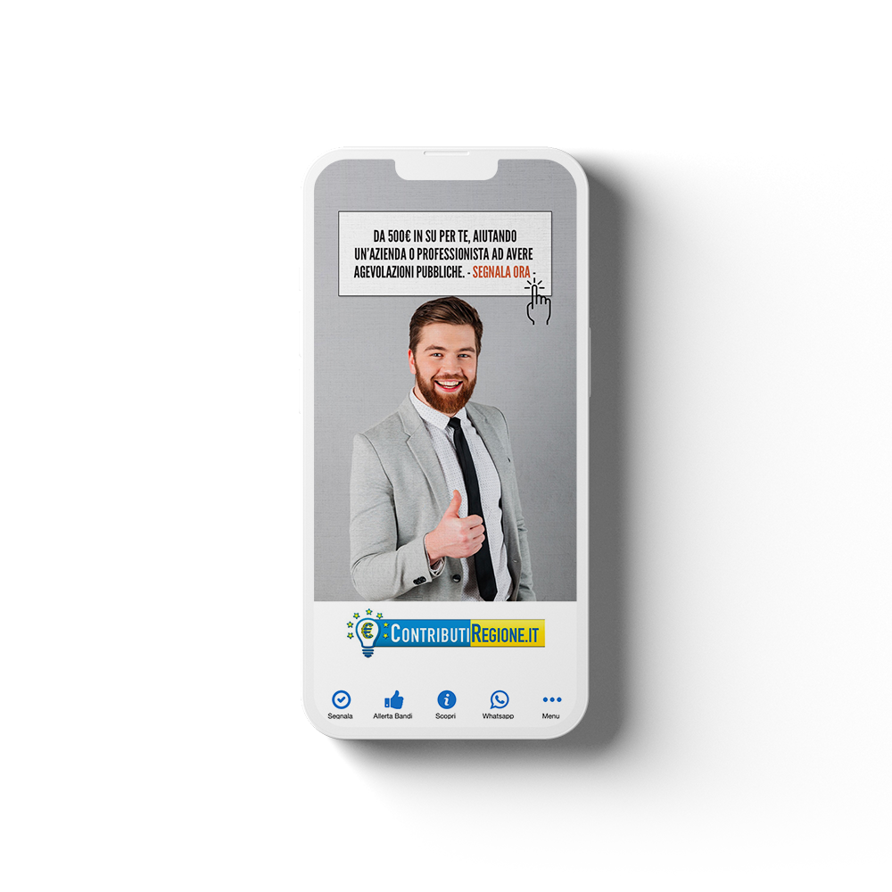 Webapp Contributi Regione Partners